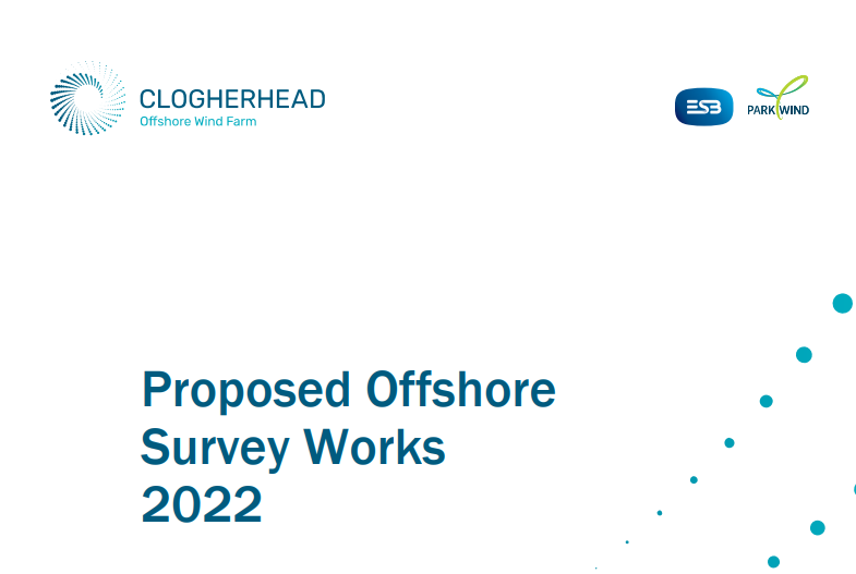 Anticipated Offshore Survey Operations 2022